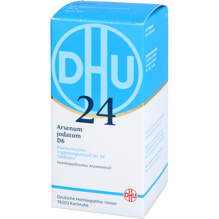 DHU Schüßler-Salz Nr. 24 Arsenum jodatum D6 Tabletten, 420 pcs. Tablets