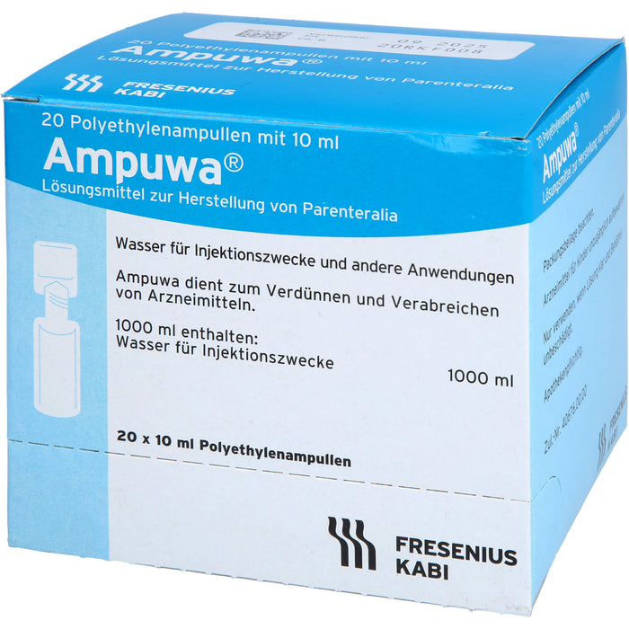 Ampuwa Lösungsmittel zur Herstellung von Parenteralia, 200 ml Solution