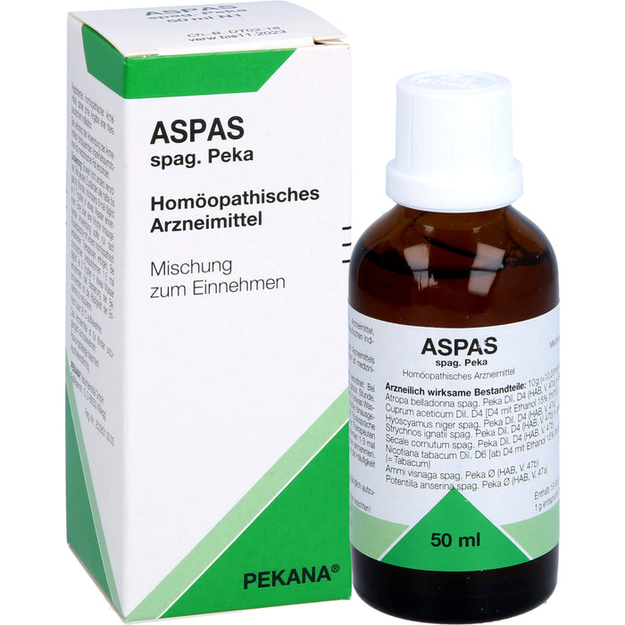 ASPAS spag. Peka Tropfen, 50 ml TRO