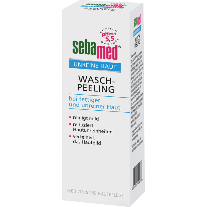 sebamed Unreine Haut Wasch-Peeling, 100 ml TUB