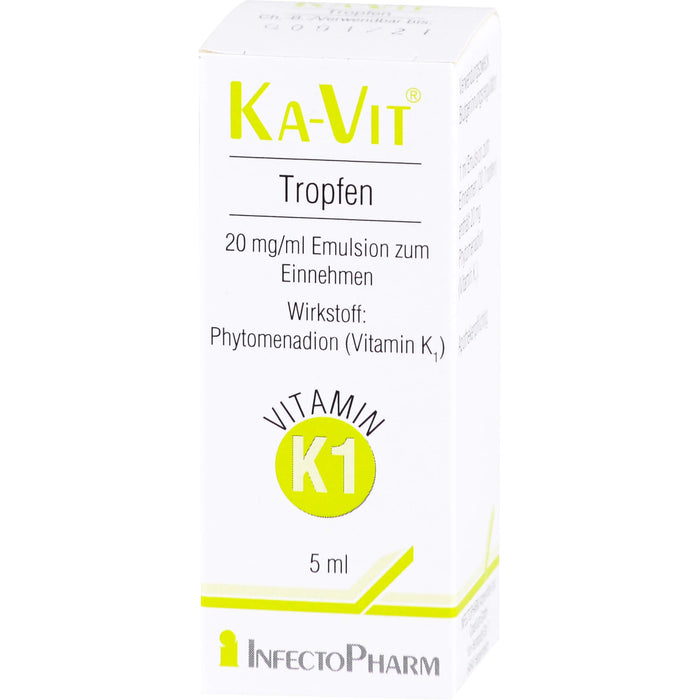 KA-VIT Tropfen, 20 mg/ml Emulsion zum Einnehmen, 5 ml Solution