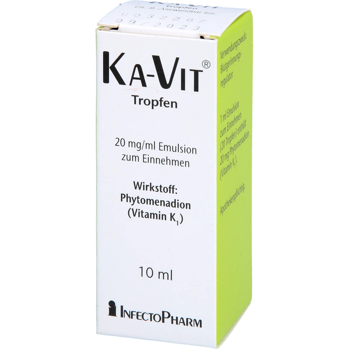 INFECTOPHARM Ka-Vit Tropfen, 10 ml Lösung