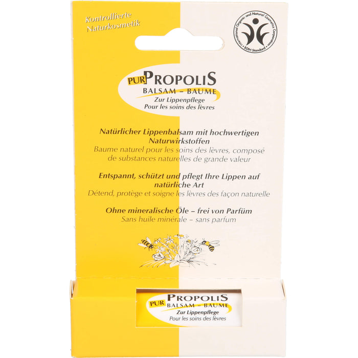 Propolis Pur Lippenbalsam, 1 pc Plume