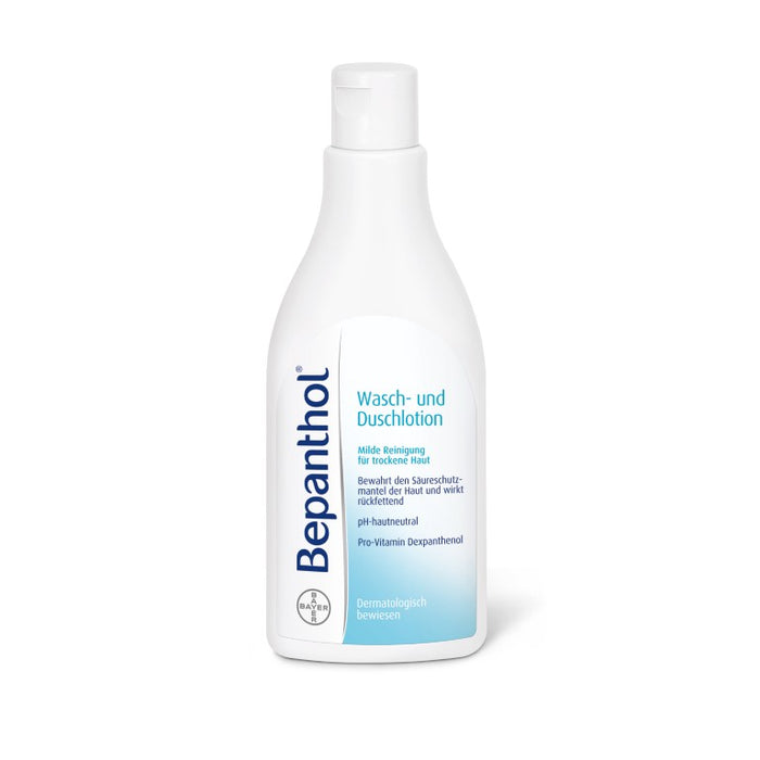 Bepanthol Wasch- und Duschlotion für trockene Haut, 200 ml Lotion