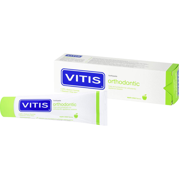 VITIS orthodontic Zahnpasta, 100 ml Toothpaste