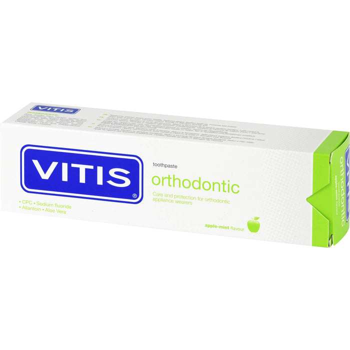 VITIS orthodontic Zahnpasta, 100 ml Toothpaste