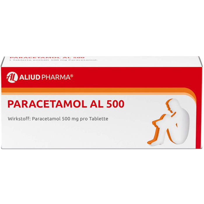 Paracetamol AL 500 Tabletten, 20 St. Tabletten