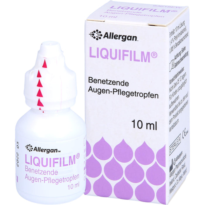 LIQUIFILM Benetzende Augen-Pflegetropfen, 10 ml Solution