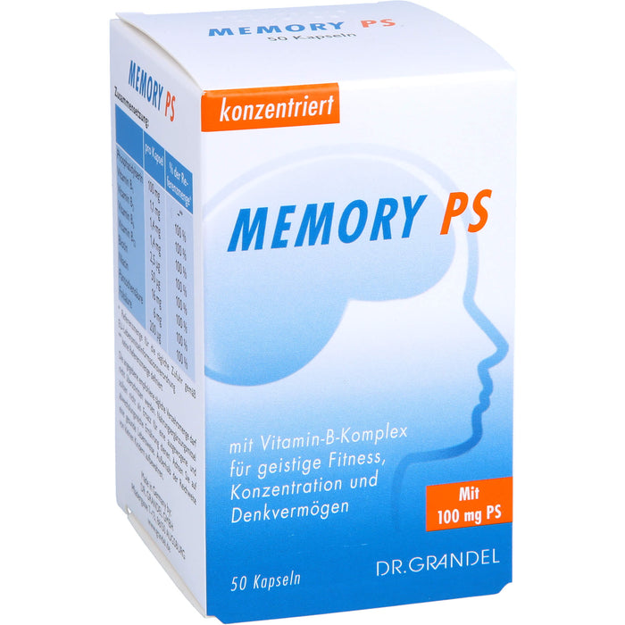 Dr. Grandel Memory PS Kapseln, 50 pcs. Capsules