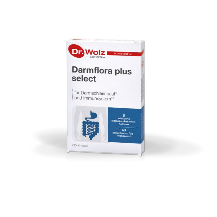 Dr. Wolz Darmflora plus select, 20 pc Capsules