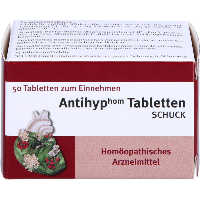 Antihyp Tabletten Schuck, 50 St TAB