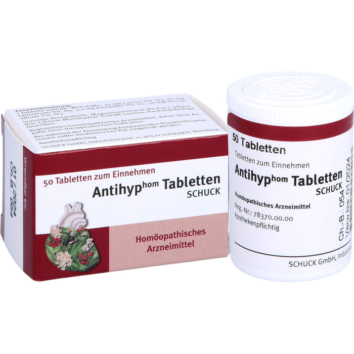 Antihyp Tabletten Schuck, 50 St TAB