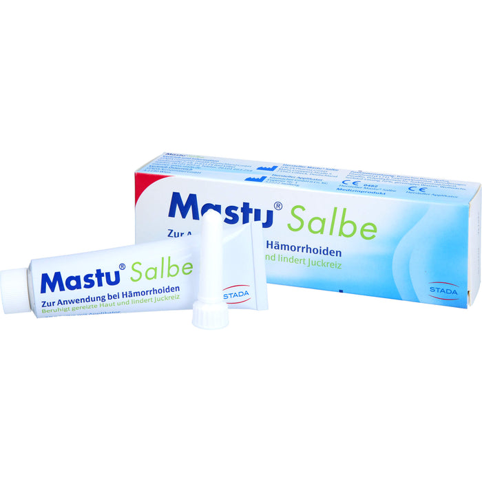 Mastu Salbe beruhigt gereizte Haut und mildert Juckreiz, 30 g Ointment