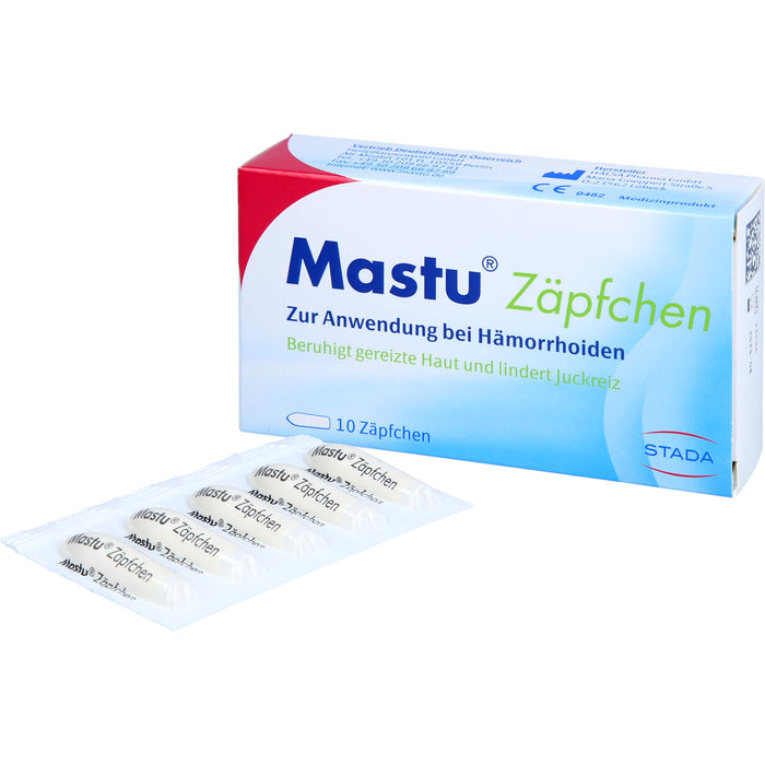 Mastu Zäpfchen, 10 pcs. Suppositories