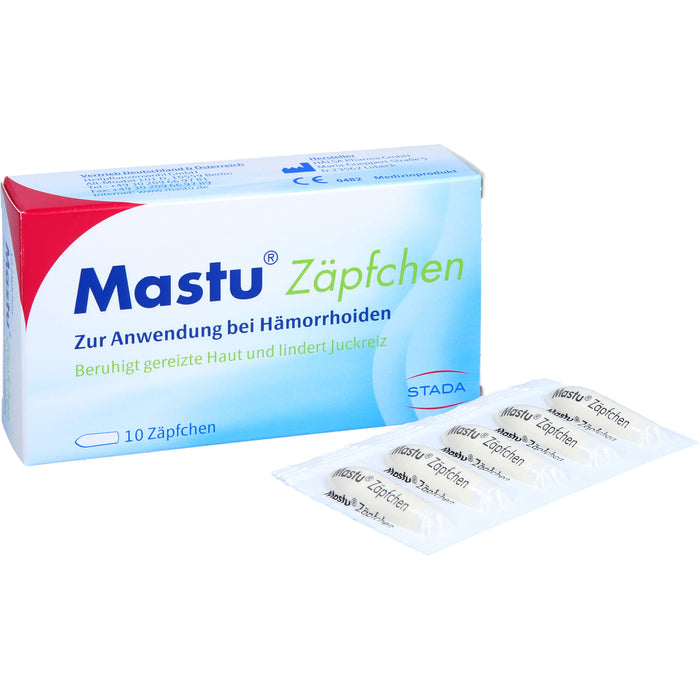 Mastu Zäpfchen, 10 pcs. Suppositories