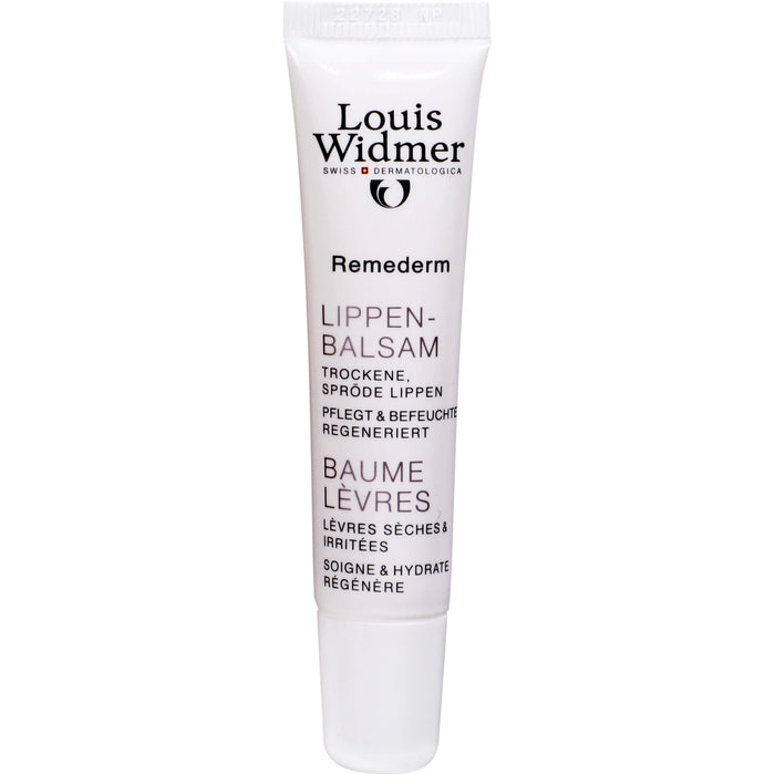 Louis Widmer Remederm Lippenbalsam unparfümiert, 15 ml Balsam