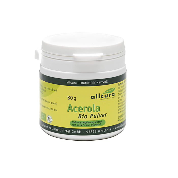 allcura Acerola Bio Pulver, 80 g Pulver