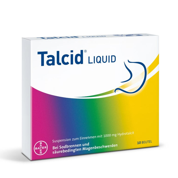 Talcid Liquid Beutel, 10 St. Lösung