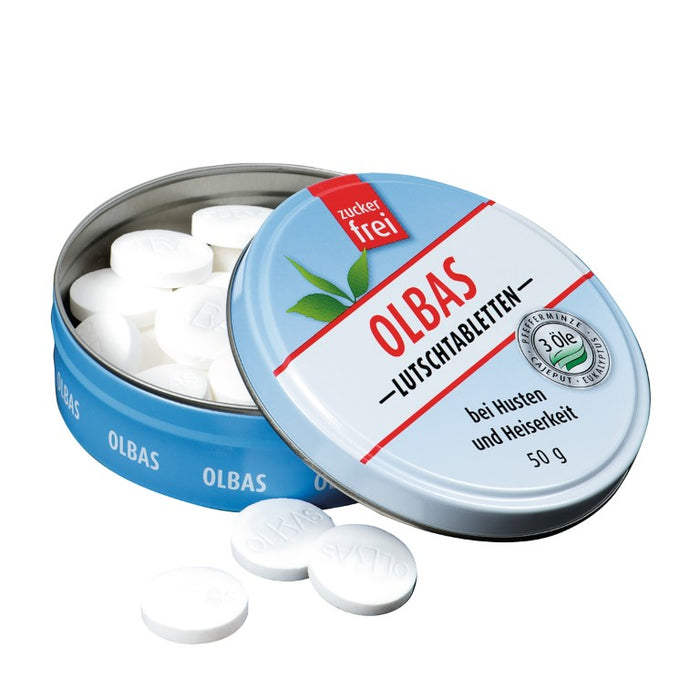 OLBAS Lutschtabletten zuckerfrei, 50 g Tablettes