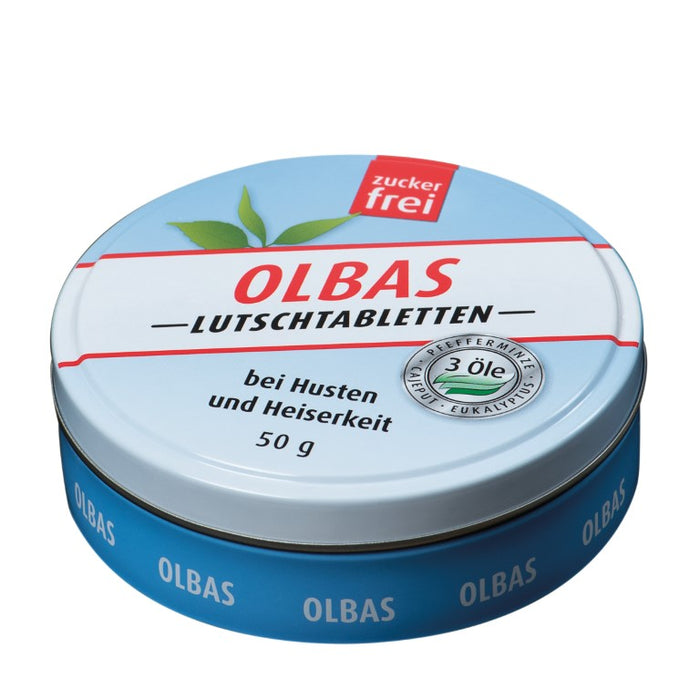 OLBAS Lutschtabletten zuckerfrei, 50 g Tablettes