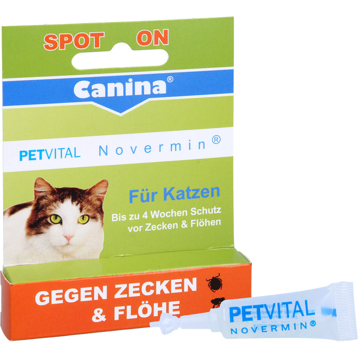 PETVITAL Novermin für Katzen vet, 2 ml FLU