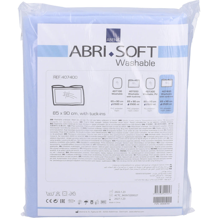 Abri-soft waschbare Unterlage PU85x90 m.Einsteckfl, 1 St