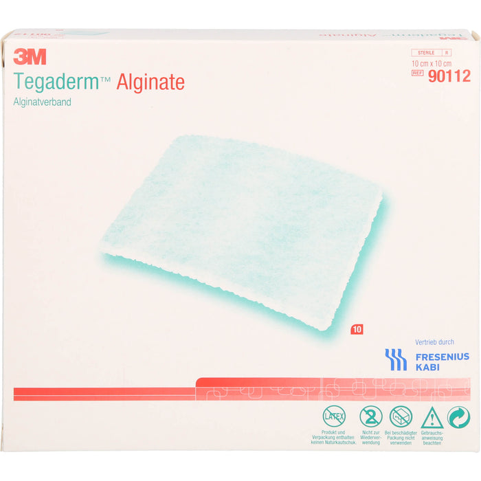 Tegaderm Alginate FK 10x10cm Kompressen, 10 St KOM