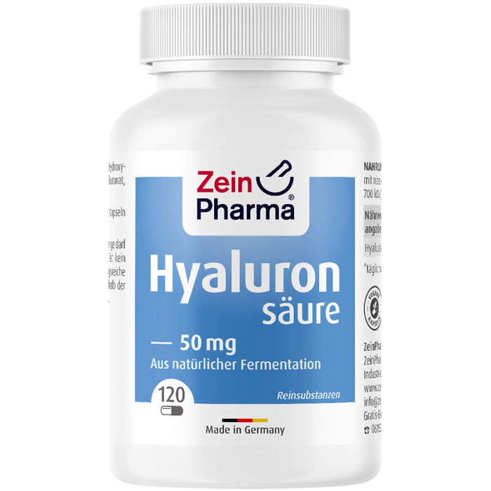 ZeinPharma Hyaluronsäure 50 mg Kapseln, 120 pcs. Capsules