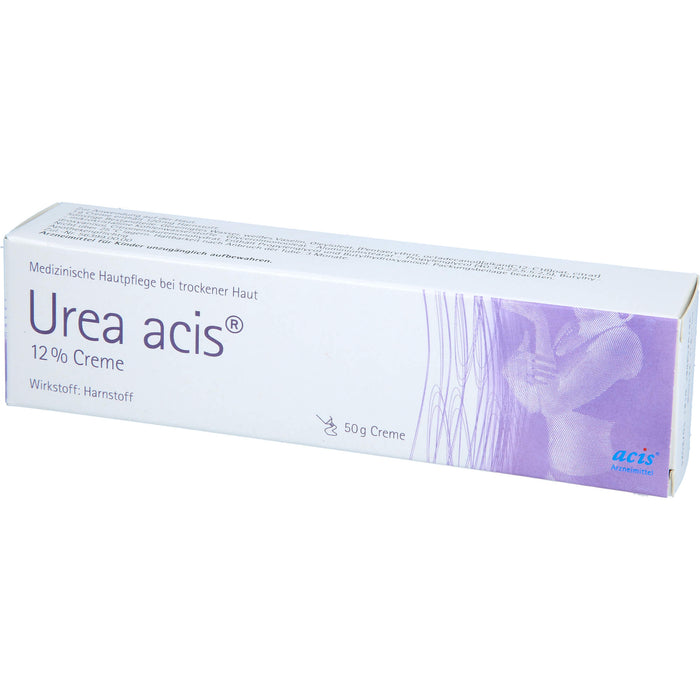 Urea acis 12 % Creme bei trockener Haut, 50 g Creme