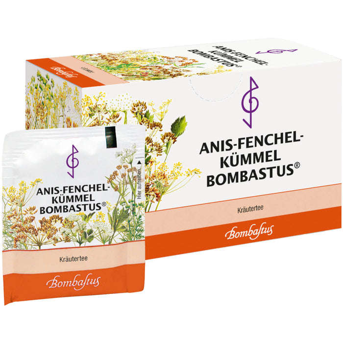 Anis-Fenchel-Kümmel Bombastus Kräutertee, 20 pcs. Filter bag