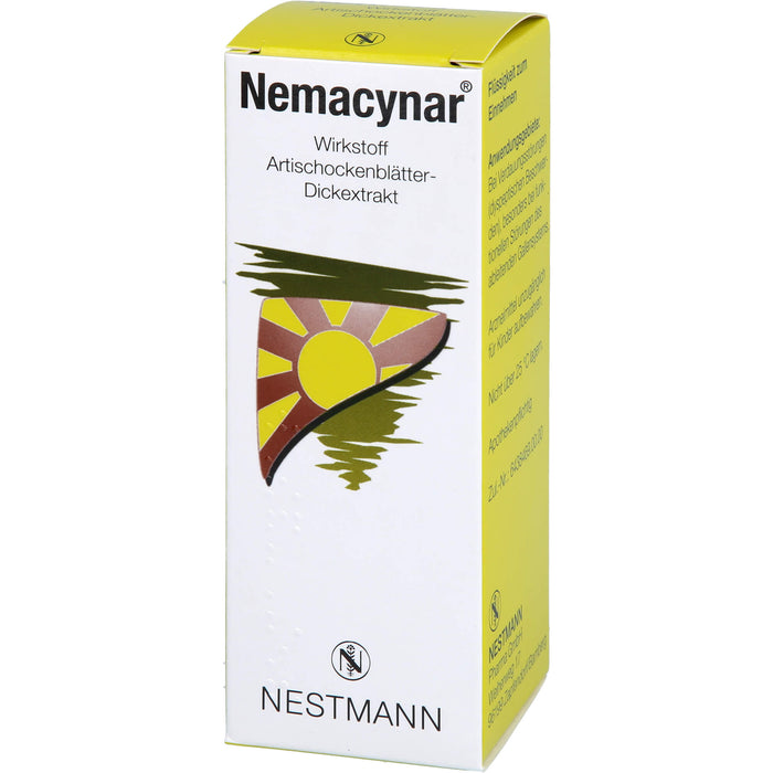 Nestmann Nemacynar Tropfen bei Verdauungsbeschwerden, 100 ml Solution