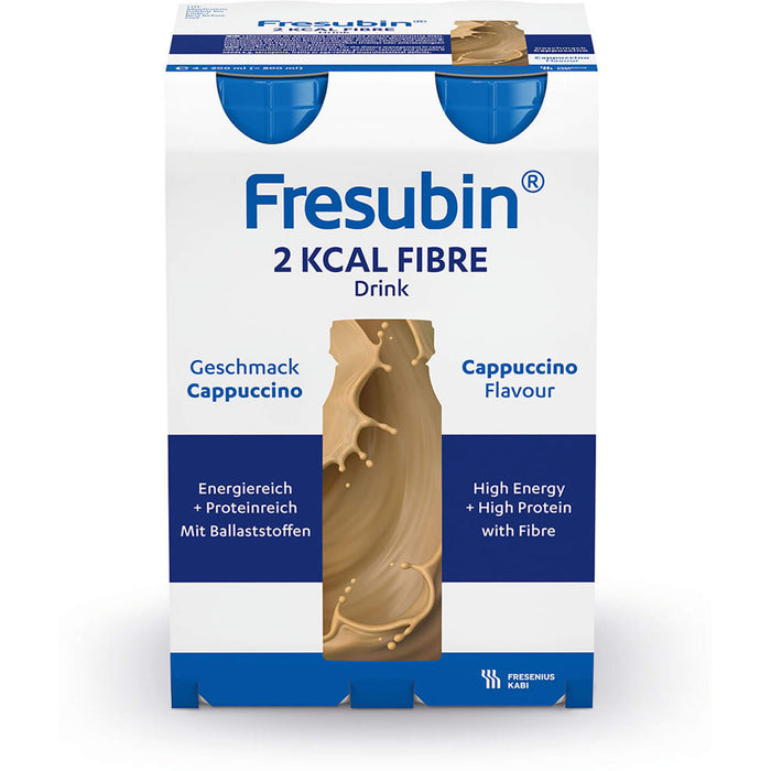 Fresubin 2 kcal Fibre DRINK Cappuccino Trinkflaschen, 800 ml Solution