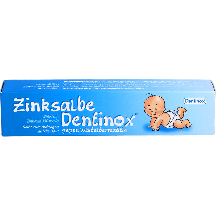 Zinksalbe Dentinox gegen Windeldermatitis, 45 g Onguent