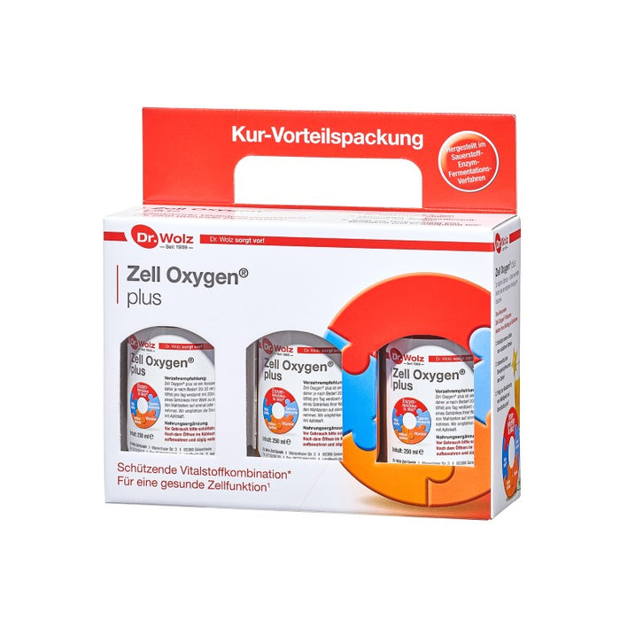 Dr. Wolz Zell Oxygen plus Konzentrat für eine gesunde Zellfunktion, 750 ml Lösung