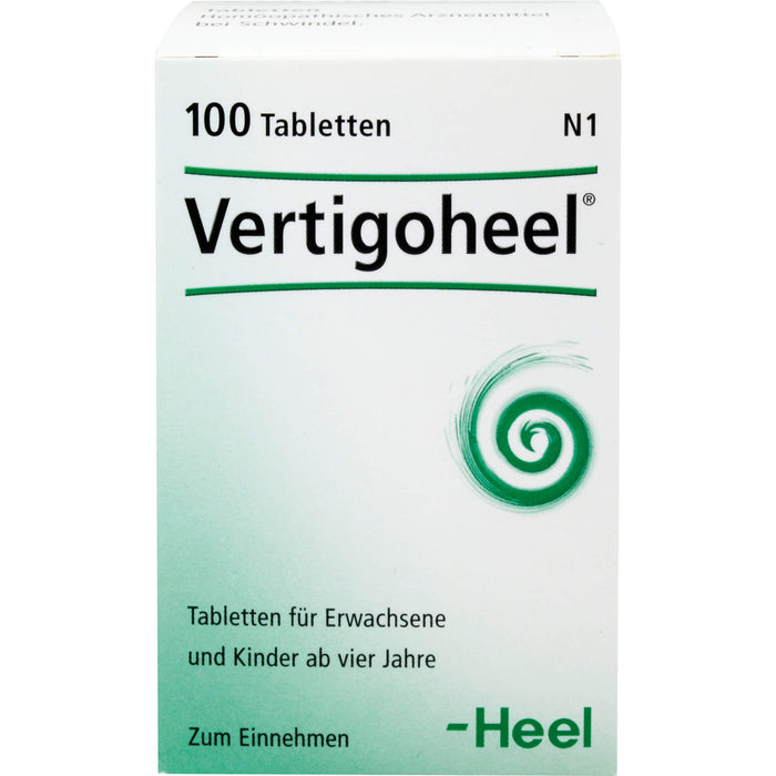 Vertigoheel Tabletten bei Schwindel, 100 pc Tablettes