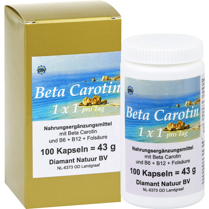 Beta Carotin 1 x 1 pro Tag, 100 St KAP