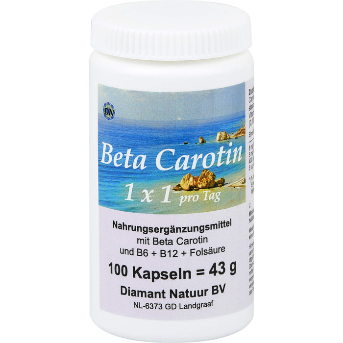 Beta Carotin 1 x 1 pro Tag, 100 St KAP