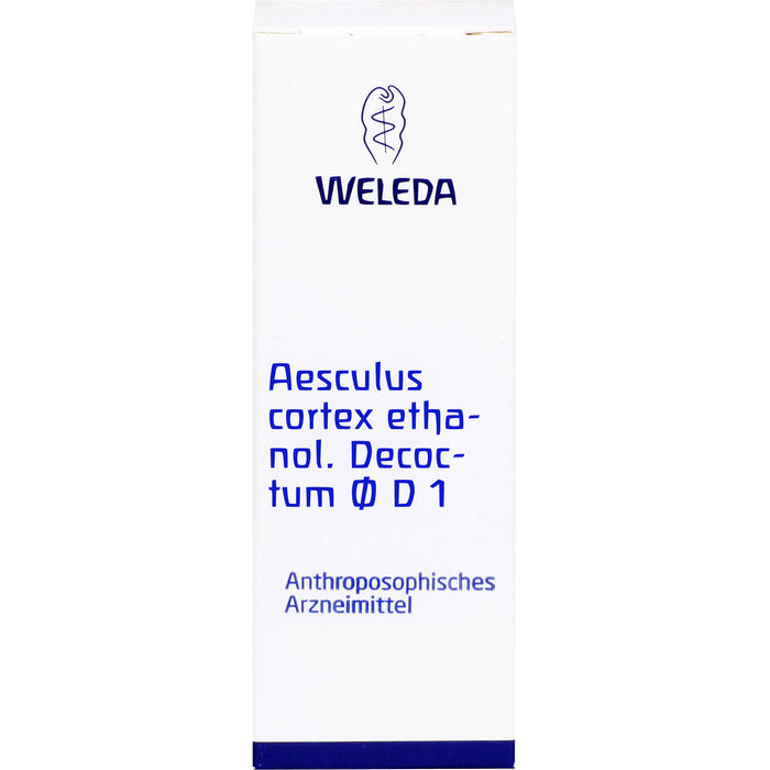 Aesculus cortex aeth. Decoct. Urtinktur D1 Weleda, 50 ml DIL