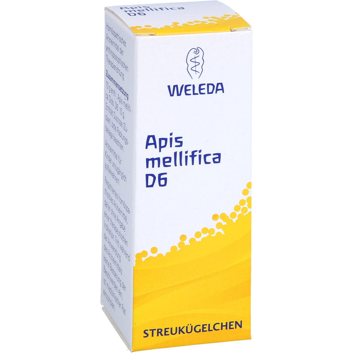 Apis mellifica D6 Weleda Globuli, 10 g Globuli