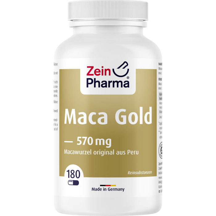 Maca Gold vegetarische Kapseln plus Zink+Vit. C, 180 St KAP