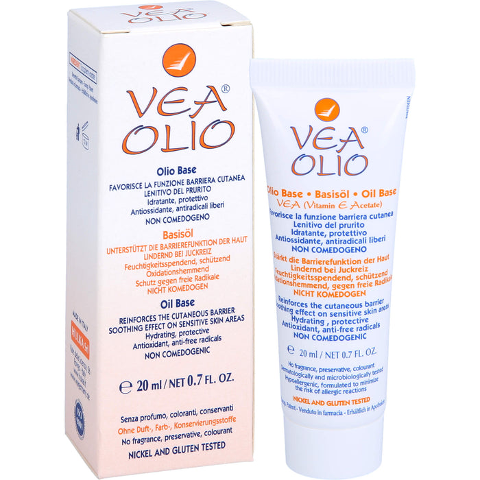 VEA OLIO Basisöl lindernd bei Juckreiz, 20 ml Oil