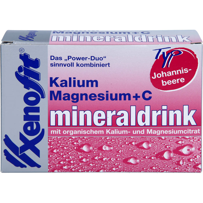 XENOFIT Kalium Magnesium + Vitamin C Pulver, 20 pc Sachets