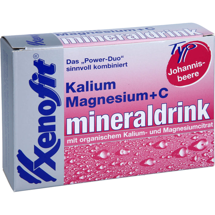 XENOFIT Kalium Magnesium + Vitamin C Pulver, 20 pc Sachets