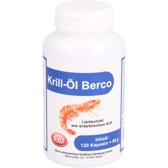 Krill-Öl Berco Kapseln, 120 pc Capsules