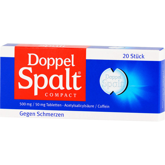 Doppel Spalt compact Tabletten, 20 pcs. Tablets