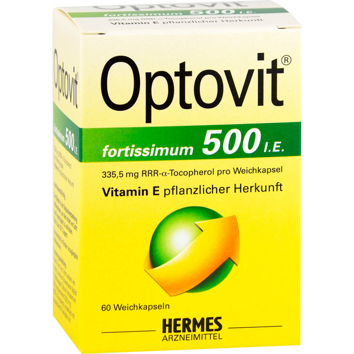 Optovit fortissimum 500 I.E. Kapseln, 60 St. Kapseln