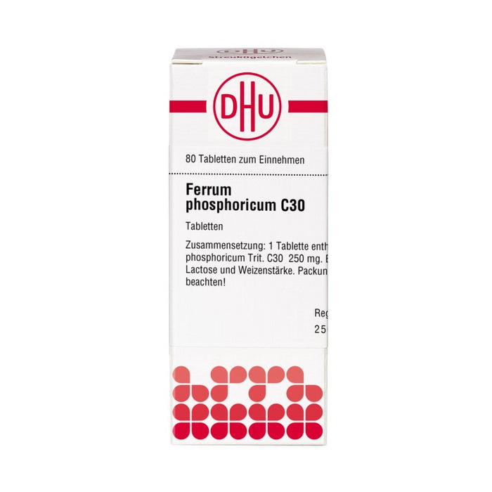 DHU Ferrum phosphoricum C30 Tabletten, 80 St. Tabletten