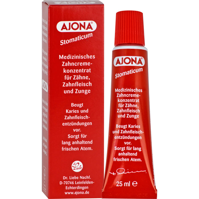 Ajona Stomaticum medizinsches Zahncremekonzentrat, 25 ml Toothpaste