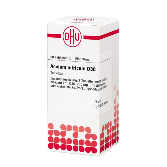 DHU Acidum nitricum D30 Tabletten, 80 St. Tabletten