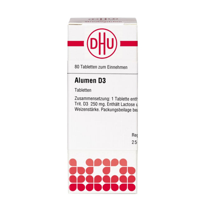 DHU Alumen D3 Tabletten, 80 St. Tabletten